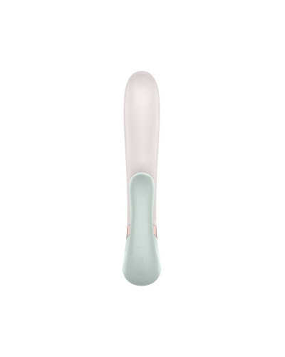 Смарт вибратор-кролик с подогревом Satisfyer Heat Wave Mint - Фото №3