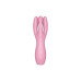 Клиторальный вибратор Satisfyer Threesome 3 Pink с тремя пальчиками - Фото №2