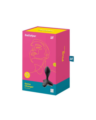 Анальна пробка з вібрацією Satisfyer Game Changer Black - Фото №5