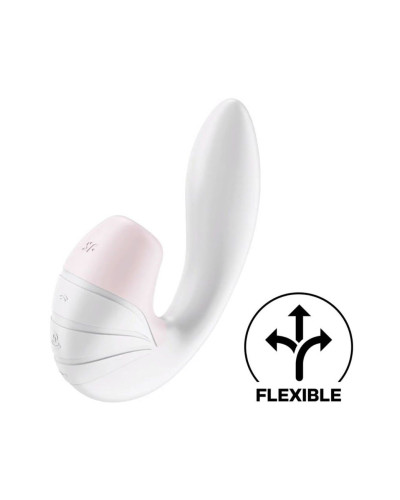 Вакуумний вібратор Satisfyer Supernova White, 2 положення ствола - Фото №1
