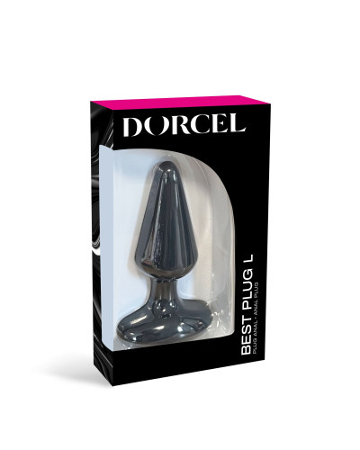 Анальна пробка Dorcel Best Plug L м'який soft-touch силікон, макс. діаметр 5,1 см - Фото №2