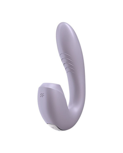Вакуумний смарт вібратор Satisfyer Sunray Lilac, 4 положення стовбура - Фото №1