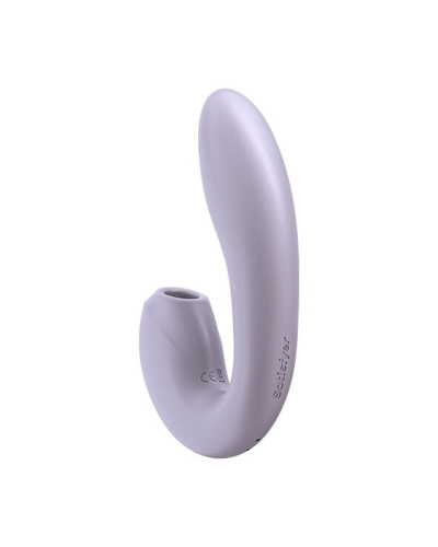 Вакуумний смарт вібратор Satisfyer Sunray Lilac, 4 положення стовбура - Фото №4