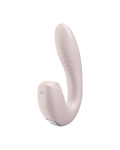 Вакуумный смарт вибратор Satisfyer Sunray Pink, 4 положение ствола - Фото №1