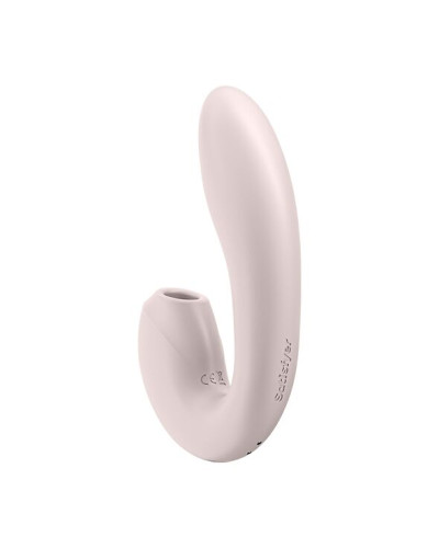 Вакуумный смарт вибратор Satisfyer Sunray Pink, 4 положение ствола - Фото №3