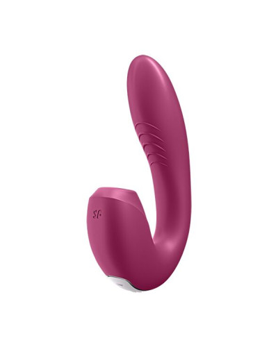 Вакуумний смарт-вібратор Satisfyer Sunray Berry, 4 положення стовбура - Фото №1