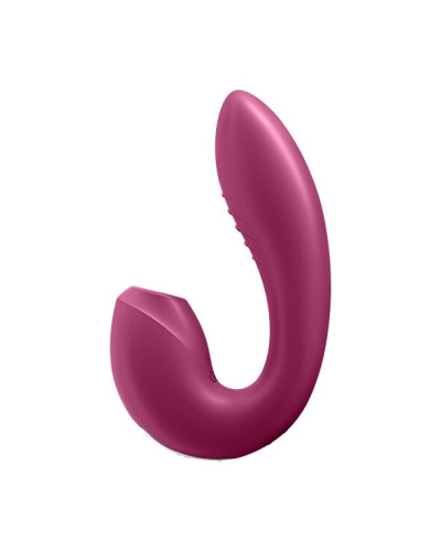 Вакуумний смарт-вібратор Satisfyer Sunray Berry, 4 положення стовбура - Фото №4