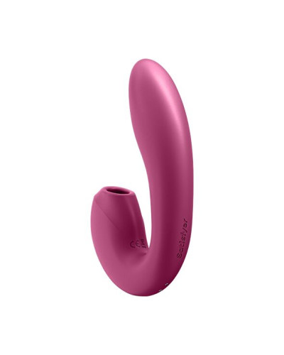 Вакуумний смарт-вібратор Satisfyer Sunray Berry, 4 положення стовбура - Фото №5