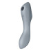 Вакуумный стимулятор с вибрацией Satisfyer Curvy Trinity 3 BlueGrey - Фото №1