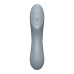 Вакуумный стимулятор с вибрацией Satisfyer Curvy Trinity 3 BlueGrey - Фото №4