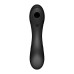 Вакуумний стимулятор з вібрацією Satisfyer Curvy Trinity 4 Black - Фото №4