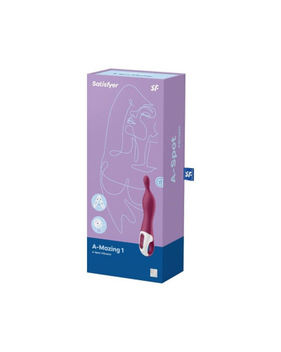 Вибратор для точки А Satisfyer A-Mazing 1 Berry - Фото №4
