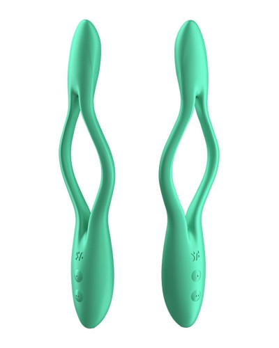 Універсальний гнучкий вібратор для пар Satisfyer Elastic Game Light Green - Фото №3