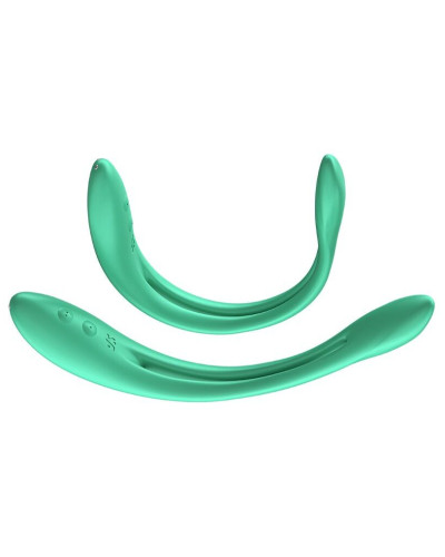 Універсальний гнучкий вібратор для пар Satisfyer Elastic Game Light Green - Фото №4