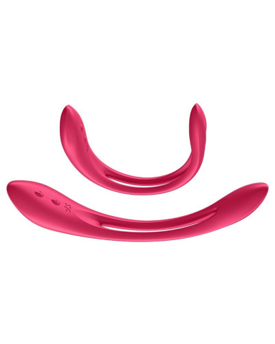 Універсальний гнучкий вібратор для пар Satisfyer Elastic Joy Red - Фото №4