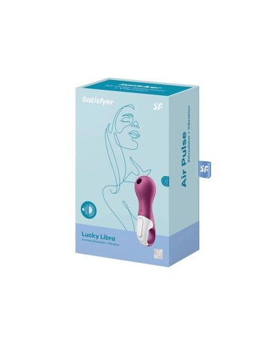 Вібромасажер із вакуумною стимуляцією Satisfyer Lucky Libra - Фото №4