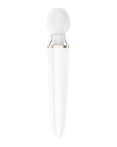 Смарт вібромасажер зі змінною головкою Satisfyer Double Wand-er - Фото №2
