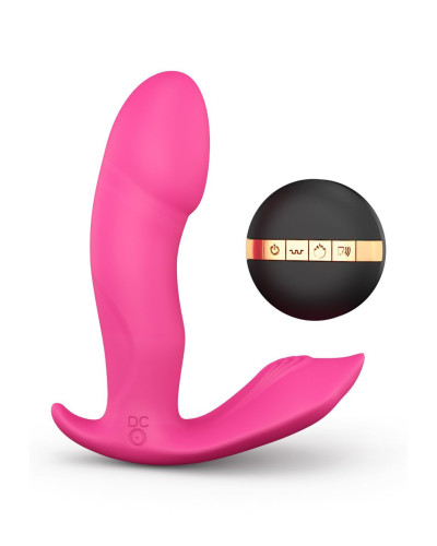 Вибратор Dorcel Secret Clit с подогревом и пультом ДУ, можно под одежду, голосовое управление - Фото №1