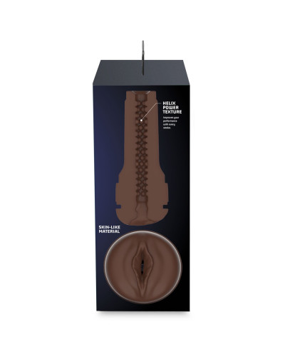 Мастурбатор-вагіна Kiiroo Feel Stroker Dark Brown для секс-машини Kiiroo Keon - Фото №9