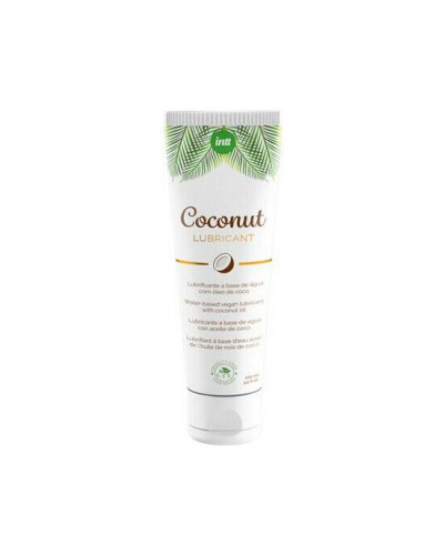 Ухаживающий лубрикант Intt Coconut с кокосовым маслом на водной основе (100 мл) - Фото №1