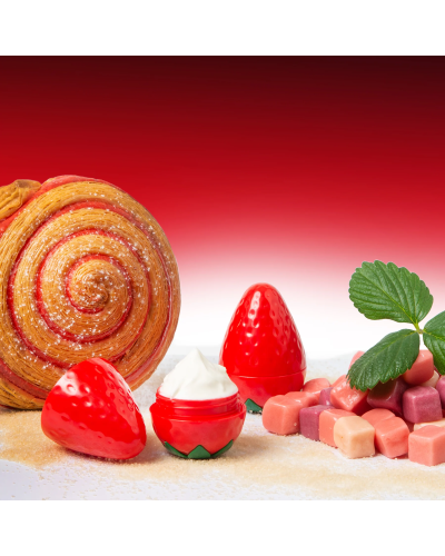 Возбуждающий крем для сосков EXSENS Oh My Strawberry (8 мл) с жожоба и маслом ши, съедобный - Фото №7