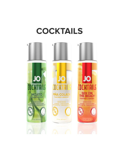 Лубрикант на водній основі JO Cocktails - Pina Colada без цукру, рослинний гліцерин (60 мл) - Фото №6