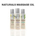 Масажна олія JO Naturals Massage Oil Lavender&Vanilla з натуральними ефірними оліями (120 мл) - Фото №5
