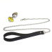 Металева анальна пробка Art of Sex Metal Anal Plug with Leash size M з повідцем - Фото №4
