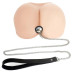 Силіконова анальна пробка Art of Sex Metal Anal Plug with Leash size M з повідцем Black - Фото №4