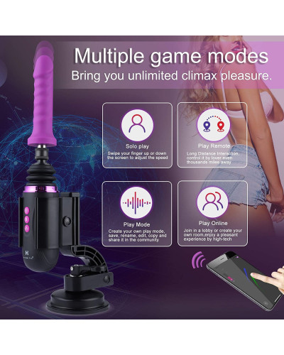 Міні секс-машина Hismith Mini Capsule Sex-Machine with Strong Suction Cup, потужна, перезаряджувана - Фото №2