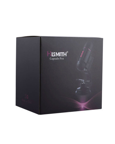 Міні секс-машина Hismith Mini Capsule Sex-Machine with Strong Suction Cup, потужна, перезаряджувана - Фото №8