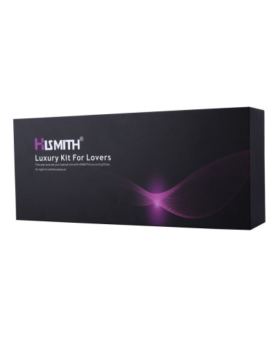 Набір адаптерів для секс-машин Hismith Luxury Kit - KlicLok System Set - Фото №3