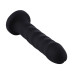 Силіконовий фалоімітатор для секс-машин Hismith 7.1″ Anal Dildo Black, система KlicLok - Фото №1