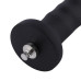 Силіконовий фалоімітатор для секс-машин Hismith 7.1″ Anal Dildo Black, система KlicLok - Фото №4