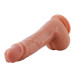 Ультрареалістичний фалоімітатор для секс-машин Hismith 8.3″ 2-layers Silicone Flesh Dildo, 2-шаровий - Фото №1
