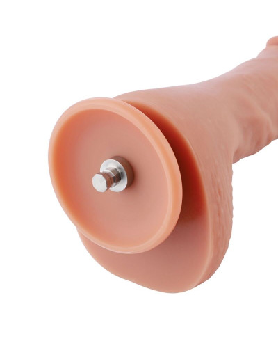 Ультрареалістичний фалоімітатор для секс-машин Hismith 8.3″ 2-layers Silicone Flesh Dildo, 2-шаровий - Фото №6
