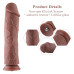 Силіконовий фалоімітатор для секс-машин Hismith 11″ Silicone Dildo, система KlicLok - Фото №2