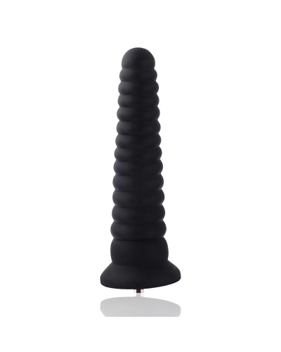 Анальный дилдо в форме башни для секс-машин Hismith Tower shape Anal Toy, система KlicLok - Фото №2