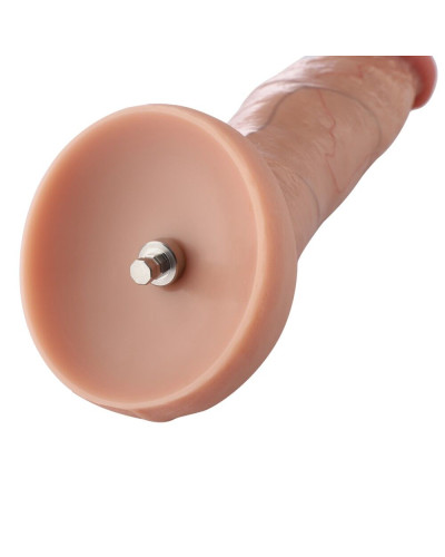 Гіперреалістичний фалоімітатор для секс-машин Hismith Hyper Realistic Silicone Dildo, KlicLok - Фото №7