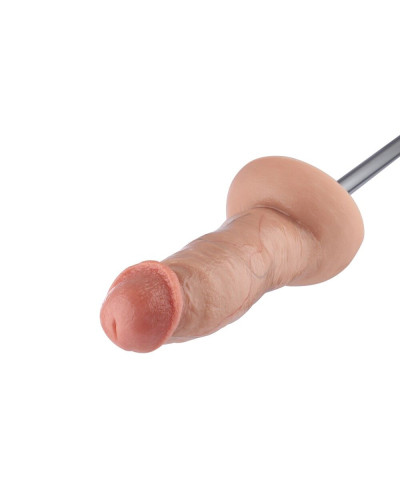 Гіперреалістичний фалоімітатор для секс-машин Hismith Hyper Realistic Silicone Dildo, KlicLok - Фото №8