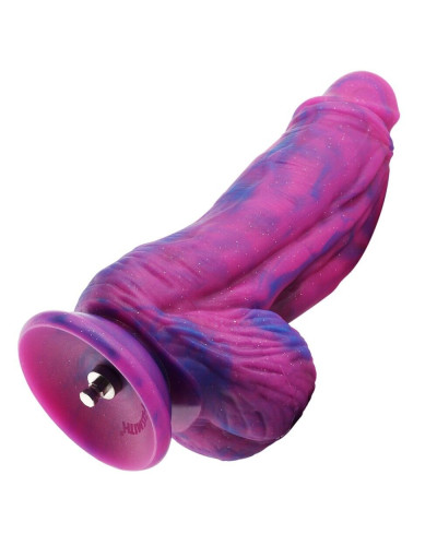 Фалоімітатор для секс-машин Hismith 9.45″ Silicone Fantasy Series Dildo, система кріплення KlicLok - Фото №1