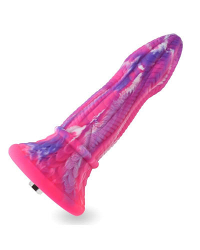 Фалоімітатор для секс-машин Hismith 10.3″ Silicone Monster Dildo Series, KlicLok та присоска - Фото №1