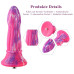 Фалоімітатор для секс-машин Hismith 10.3″ Silicone Monster Dildo Series, KlicLok та присоска - Фото №2