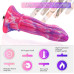 Фалоімітатор для секс-машин Hismith 10.3″ Silicone Monster Dildo Series, KlicLok та присоска - Фото №4