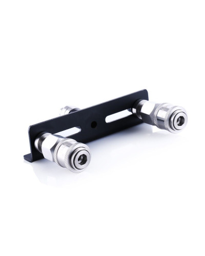 Подвійний конектор для секс-машин Hismith Quick Connector Adapter with Double Head, система KlicLok - Фото №5