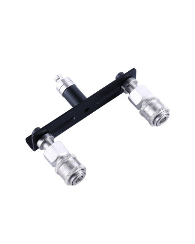 Подвійний конектор для секс-машин Hismith Quick Connector Adapter with Double Head, система KlicLok - Фото №6
