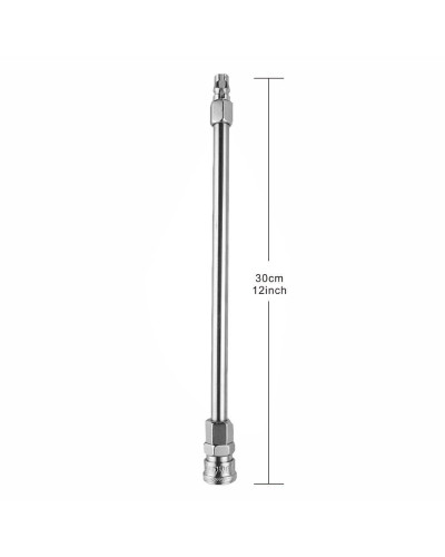 Подовжувач штока для секс-машин Hismith Extension Rod, 30cm - Фото №6