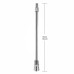 Подовжувач штока для секс-машин Hismith Extension Rod, 30cm - Фото №6