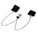Наручники з металевою анальною пробкою Art of Sex Handcuffs with Metal Anal Plug size M Black - Фото №3