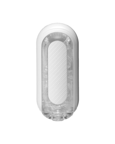 Мастурбатор Tenga Flip Zero Gravity White, змінна інтенсивність стимуляції, розкладний - Фото №1